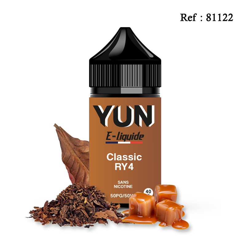 E-liquid Classic RY4 40mL YUN + free boosters