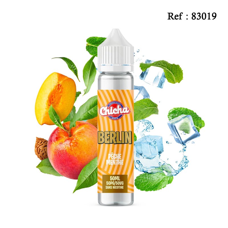 E-liquid CHICHA VAPE Berlin 50mL + boosters