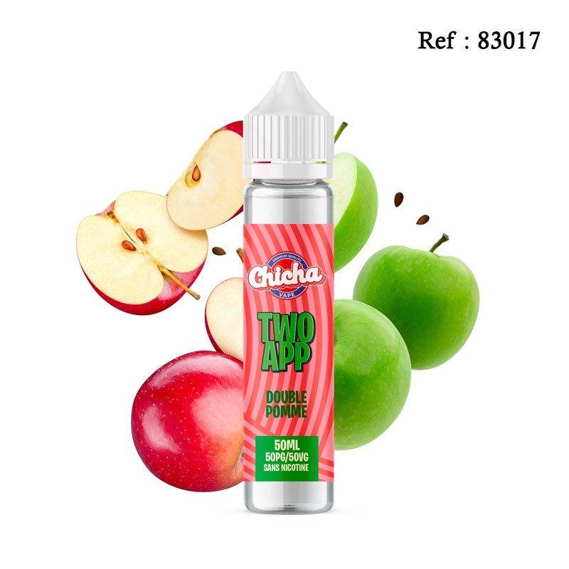 E-liquid CHICHA VAPE Two App 50mL + boosters