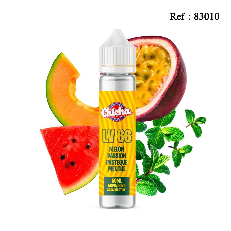 E-liquid CHICHA VAPE LV66 50mL + boosters