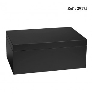 Humidor ADORINI Torino Black Mat Grande Deluxe 370x245x150, 125cigars