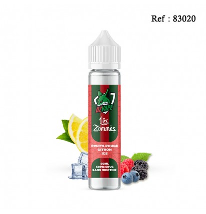 E-liquid DZ Vape Les Zommes 50mL + boosters