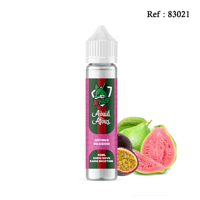 E-liquid DZ Vape Aouid Afous 50mL + boosters