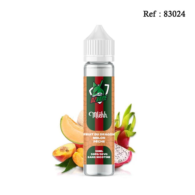 E-liquid DZ Vape Mlehh 50mL + boosters