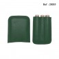 Cigar Case for 3 pcs Dark Green