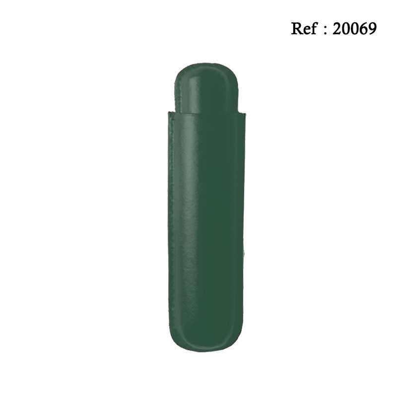 Cigar Case for 1 pc Dark Green