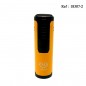 Briquet MYON Cigare Le Vilaron Quadruple Jet Jaune,avec repose cigare