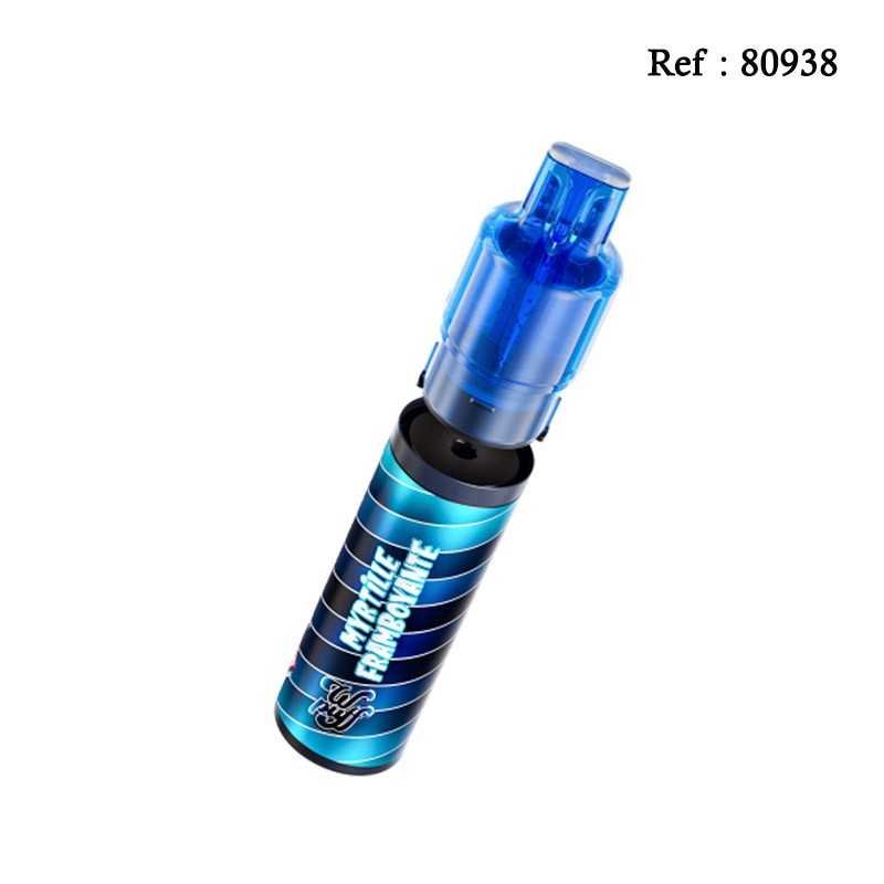 Disposable E-cigarettes WPuff 15K Fusion + refill Blueberry Raspberry