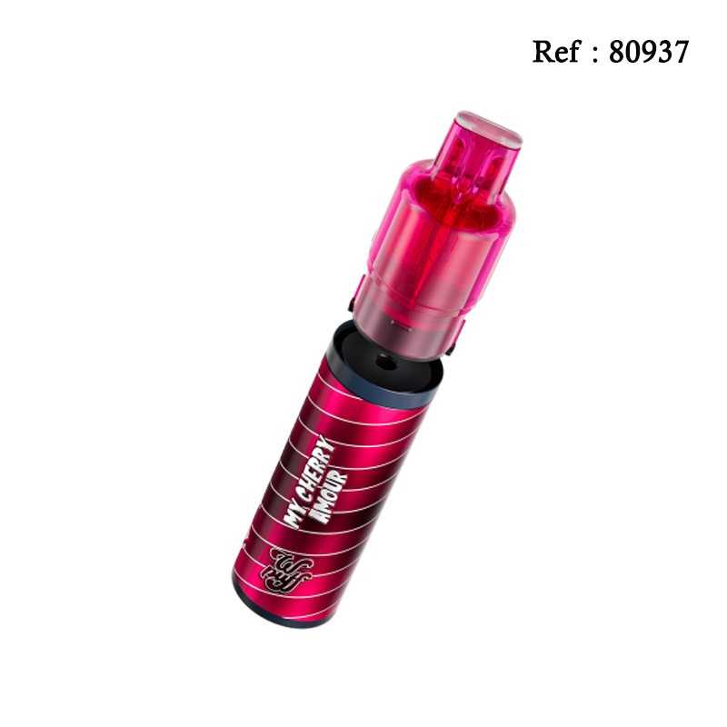 Disposable E-cigarettes WPuff 15K Fusion + refill My cherry Amour 20m