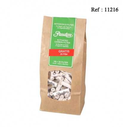 Charcoal Absorber 9 mm 180 pcs + 20 pcs cost free, in eco bag