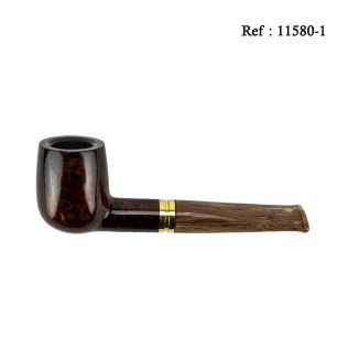 Pipe Cesare Barontini Terenzi Marron,bague acrylique,en boîte et étui