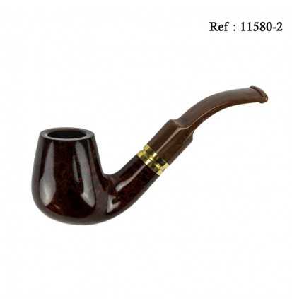 Pipe Cesare Barontini Terenzi Brown ring acrylic in box with pouch