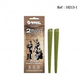 Cones G-ROLLZ CBD 0.42 mg/g2xAll Natural Pre-rolled display of 12 pac