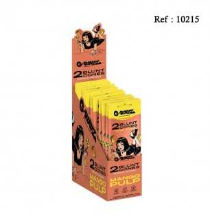 Cones pré-rouléCBD 0.42mg/g Mango Pulp, sachet de 2, display de 12