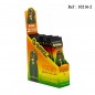 Cones pré-rouléCBD 0.42mg/g Tropical Twist,sachet de 2, display de 12