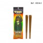 Cones pré-rouléCBD 0.42mg/g Tropical Twist,sachet de 2, display de 12