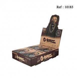 G-ROLLZ Rolling Paper,display of 16 package 50 rolling paper p/packag