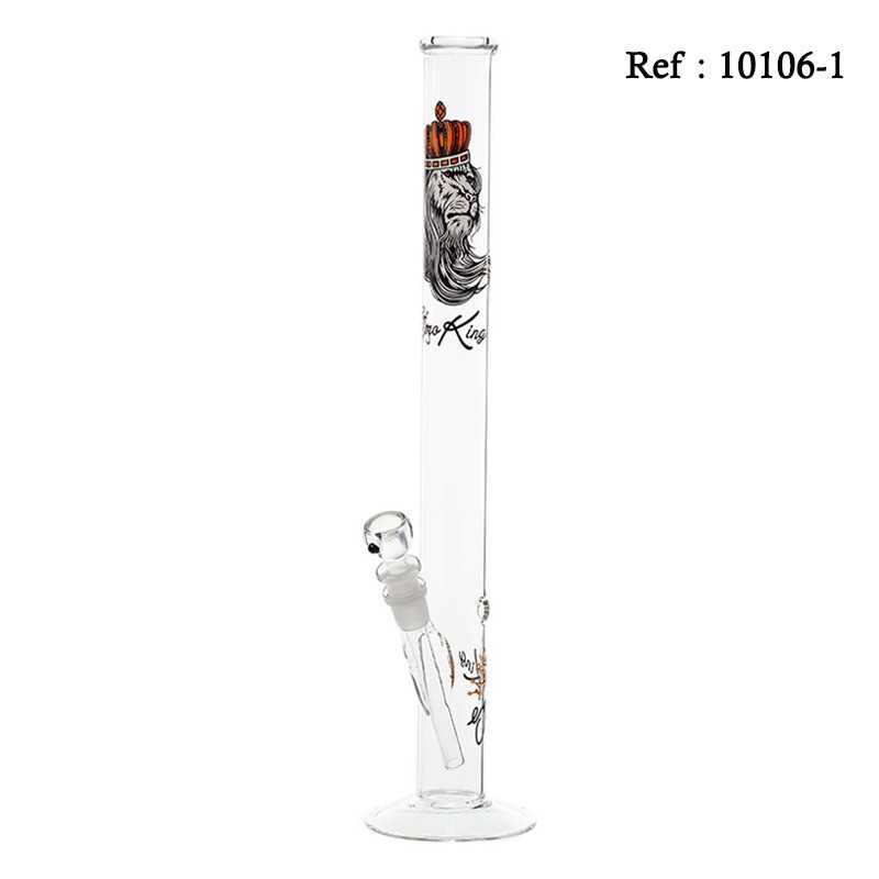 Bang 46 cm en verre Smoking Lion, Ø 40 mm