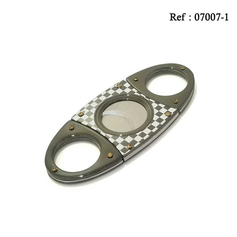 cigar cutter damier Gun Black/White