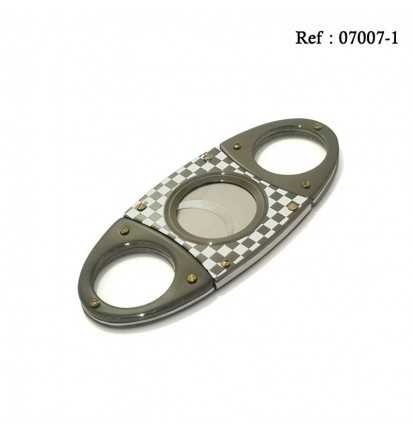 cigar cutter damier Gun Black/White