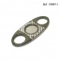 cigar cutter damier Gun Black/White