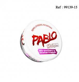Boite PABLO Exclusive Fraise Pastèque 50mg de 20 sachets de 12g