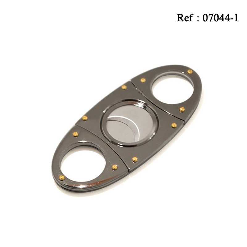 cigar cutter stainless steel Black/Gun