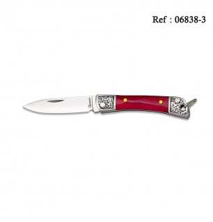 Knife 4.7 cm Red/Chrom