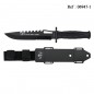 Knife tactique Push Your Limit Black 18 cm with case