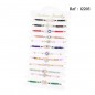 Bracelets Fantaisie Perles Oeils Diamants assortis par 12 pcs