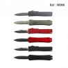 Lot de 6 Mini Couteaux VICTORINOX éjectables rouge, noir, gris