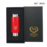 MYON 3 jet lighter BANDOL RED with piecer and cigar stand