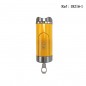 Briquet MYON BANDOL Triple Jet Jaune, avec emporte pièce