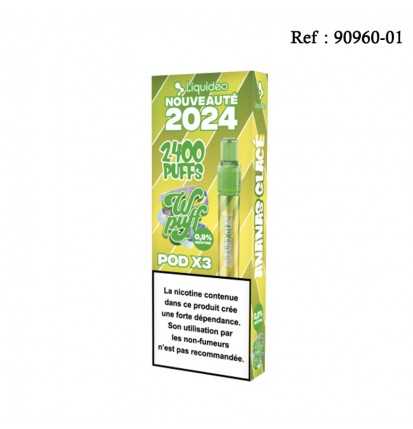 E-cigarettes WPuff 2.00 3 pods Pineapple IceNicotine 1.7% 2400 puffs