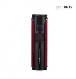 Briquet MYON CABRIS 5 Jet Rouge, avec emporte pièce