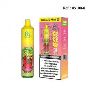 Starter Kit TORNADO Mini Blueberry Bubblegum 2% Pods (Batterie+2Pods) 1200puffs