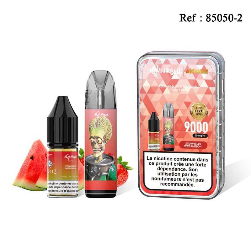 9K AIRMEZ AQUALIQUID 2% Strawberry Watermelon