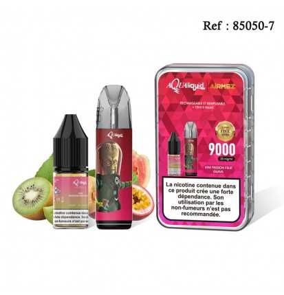 9K AIRMEZ AQUALIQUID 2% Kiwi Passion Guava