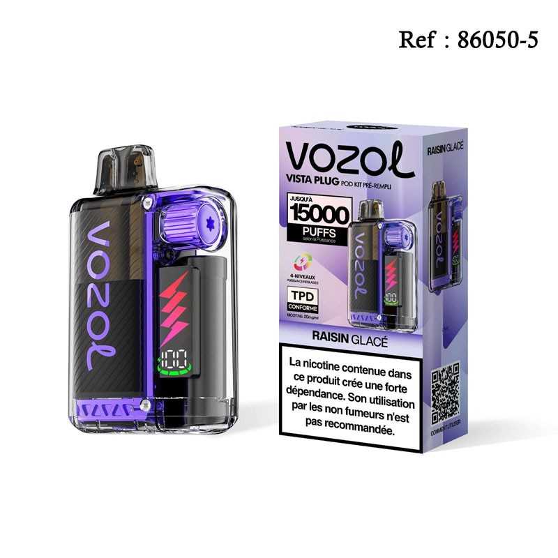 15K VOZOL VISTA PLUG 2% Raisin Glacé (2mL + 10mL)