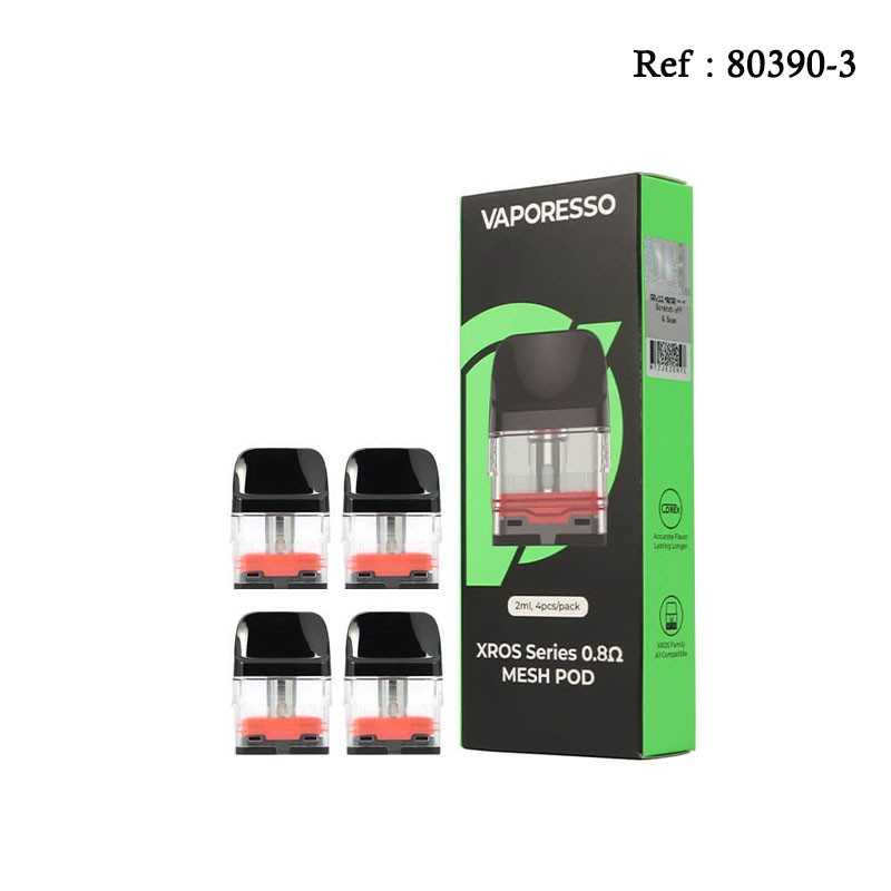 Cartdridge XROS 0.8 Ohm 2ml Vaporesso - box of 4 pcs