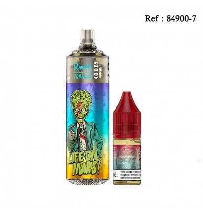 9K TORNADO RANDM Peach Berry 2% rechargeable