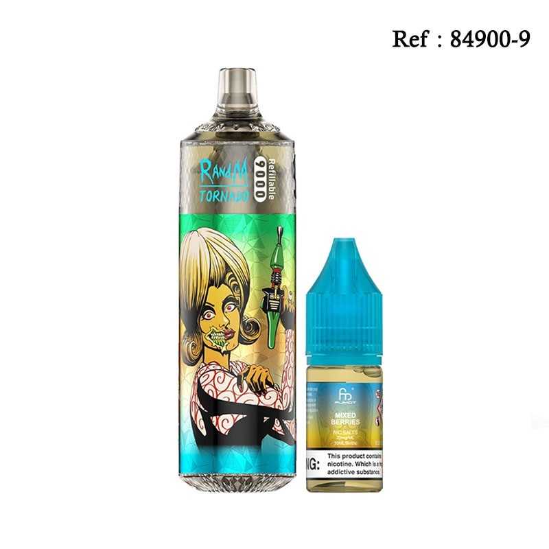9K TORNADO RANDM Mixed Berries  2% refillable