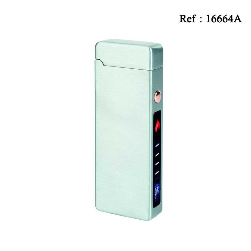 Formula Lighter Double Arc Silver