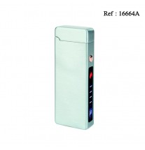 Briquet Formula Double Arc Argenté