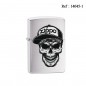 ZIPPO petrol lighter design Skull with Cap