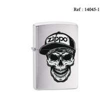 Briquet essence ZIPPO décor Skull with Cap