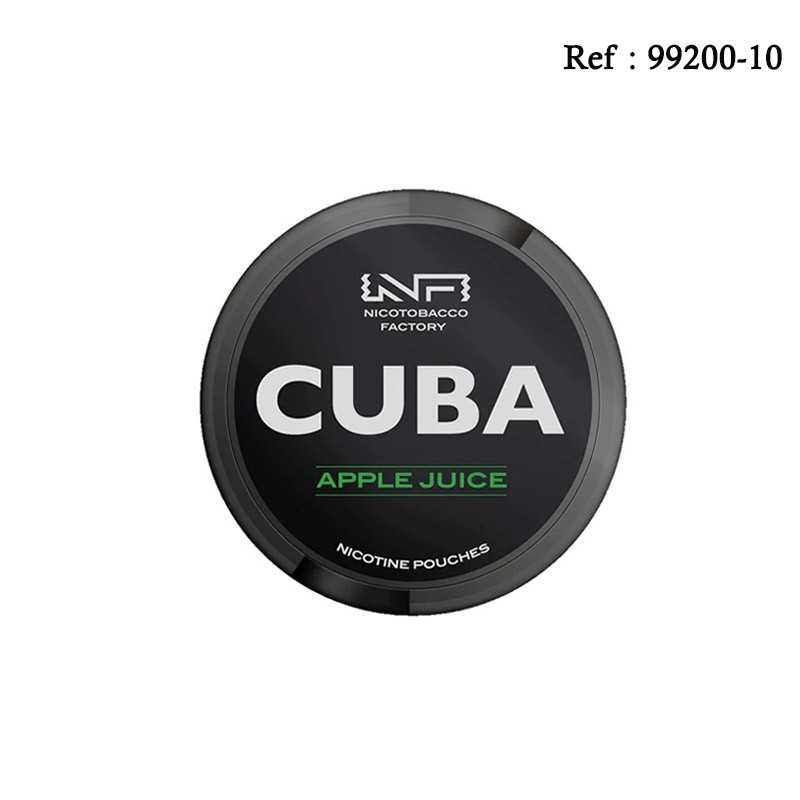 Cuba Nicotobacco Factory Apple Juice 50mg 20 chewing bags 13 g