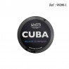 Boîte CUBA NICOTOBACCO FACTORY Black Currant 50mg de 20 sachets de 13g
