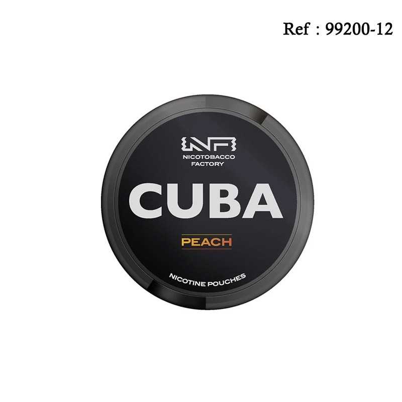 Cuba Nicotobacco Factory Peach 50mg 20 chewing bags 13 g