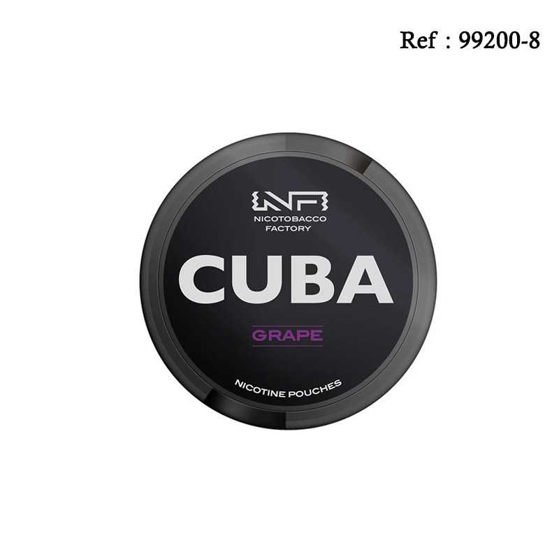 Cuba Nicotobacco Factory Grape 50mg 20 chewing bags 13 g